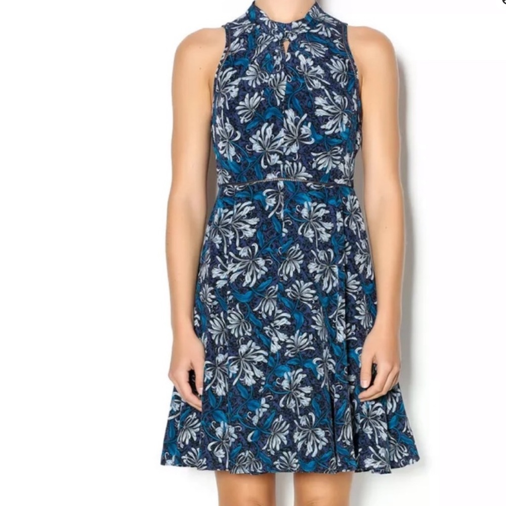 Rebecca Taylor Mystic Garden Dress Size 2 Silk Women's $345
